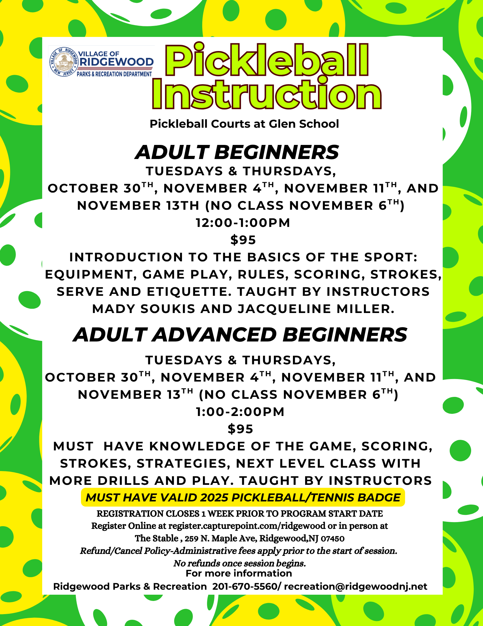 pb fall november 2025